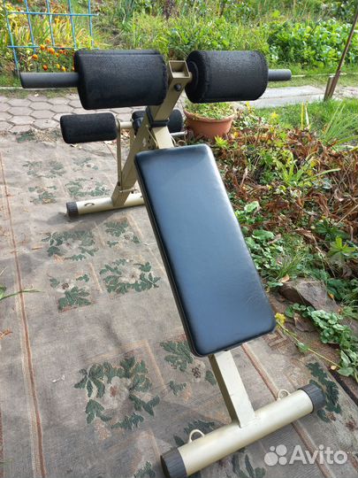 Тренажер для пресса и спины