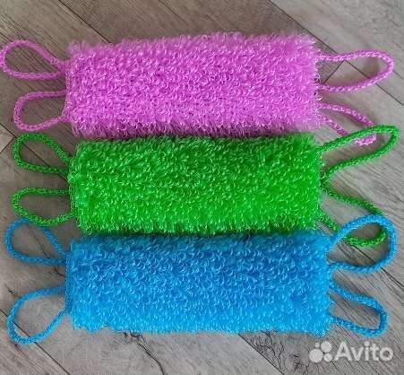 Мочалка ручной работы