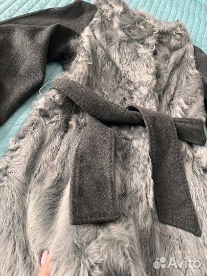 Пальто с козликом 46