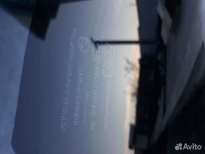 Заднее левое боковое стекло daewoo nexia