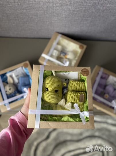 Подарочные наборы для малышей ручной работы