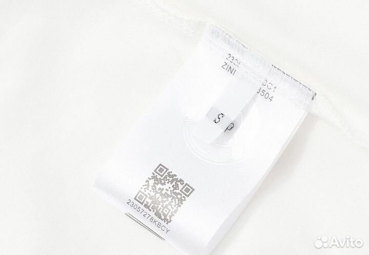 Футболка Moncler белая