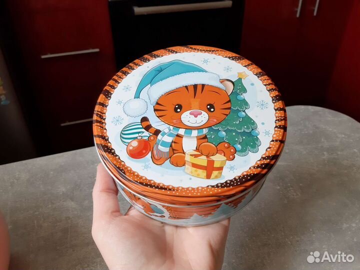 Банки жестяные Коробки Контейнеры для сыпучих