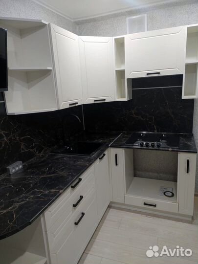 Кухонный гарнитур белый модульный новый