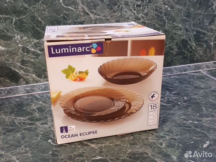 Набор luminarc новый 18 предметов