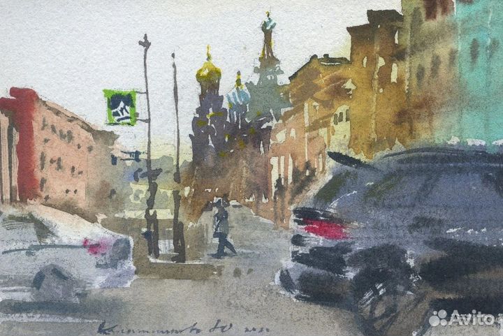 Акварельный этюд 