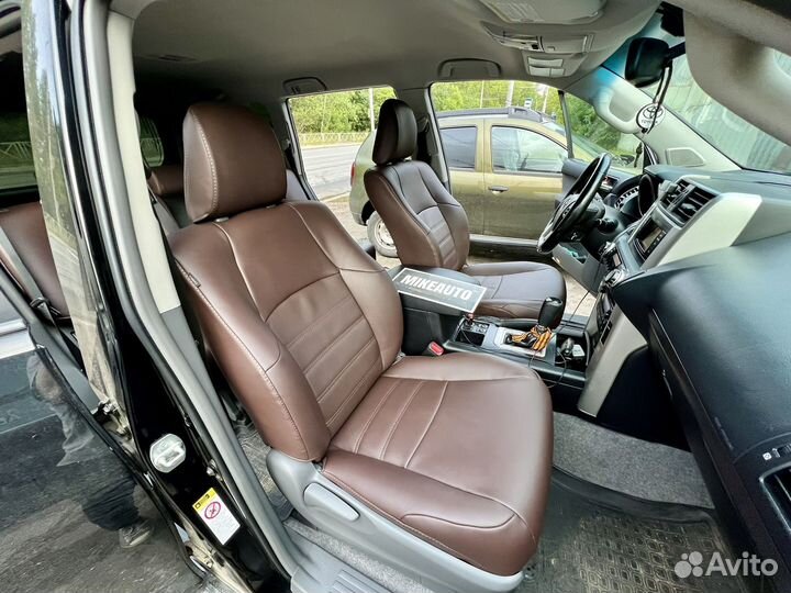 Каркасные Авточехлы Prado 150 дорестайл шоколад