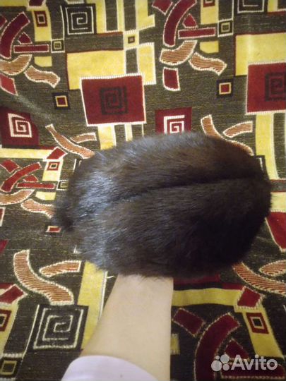 Шапка женская норковая новая р-р 57-58