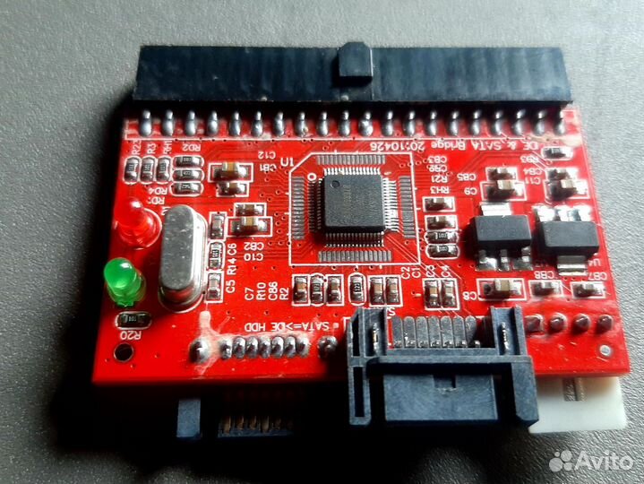 SSD 120 GB, адаптер IDE - SATA