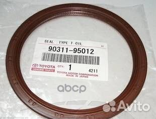 Сальник коленчатого вала 9031195012 toyota