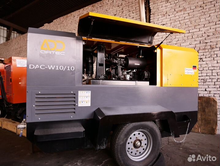 Компрессор дизельный винтовой 10 кубов