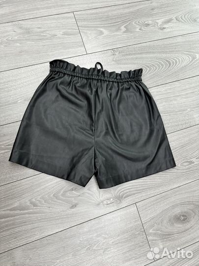 Шорты кожаные Mango новые