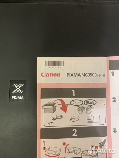 Цветной струйный принтер canon