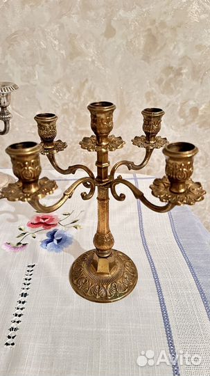 Канделябр/ подсвечник / старая Германия