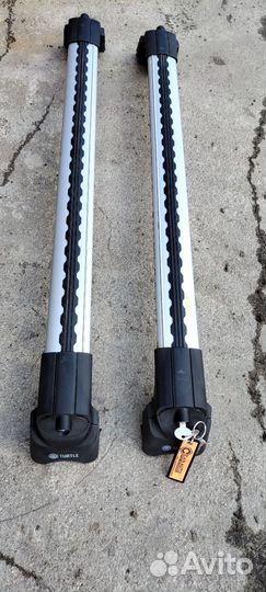 Поперечины на рейлинги Лада Веста