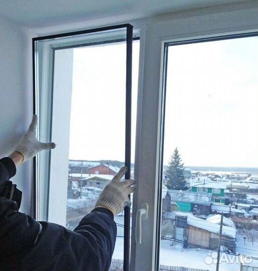 Стеклопакеты на пластиковое окно