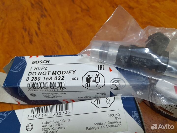 Форсунка Bosch 022 Ваз 2110-12, Приора, Калина