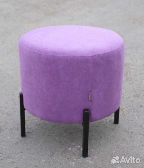 Пуфик круглый банкетка