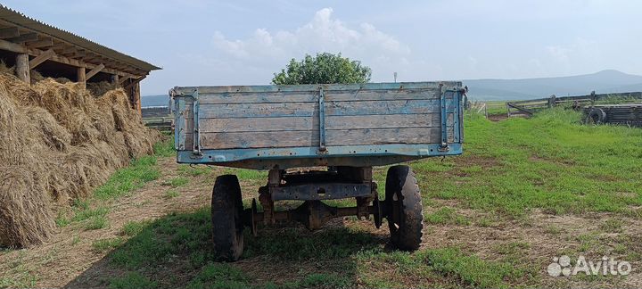 Телега для трактора одноосная