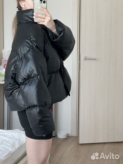 Пуховик куртка женская 42 (S) укороченная