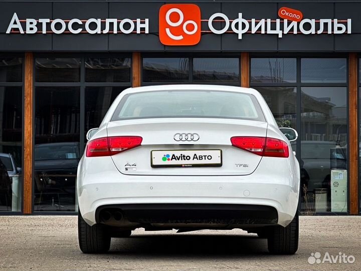 Audi A4 1.8 CVT, 2012, 109 000 км