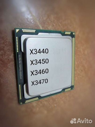 Процессоры 1156 i7 Xeon X3440, X3450, X3460