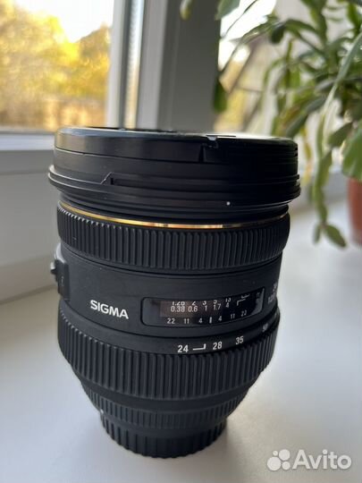 Объектив sigma 24-70mm F2.8 EX DG