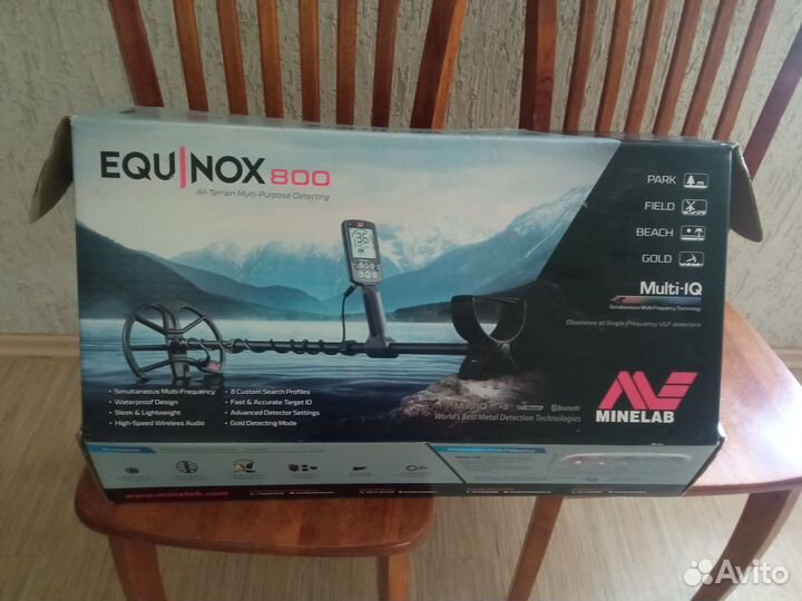 Металлоискатель minelab equinox 800