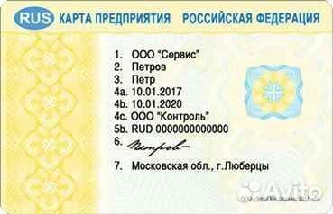 Изготовление карты предприятия