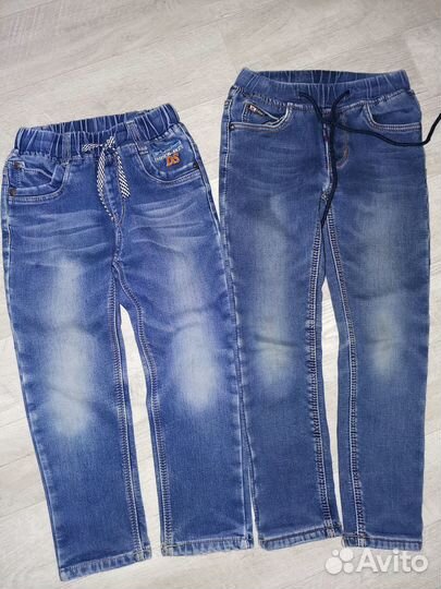 Джинсовые брюки