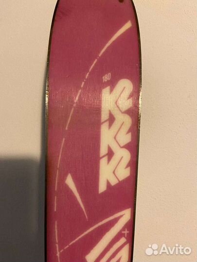 Горные лыжи k2 180см