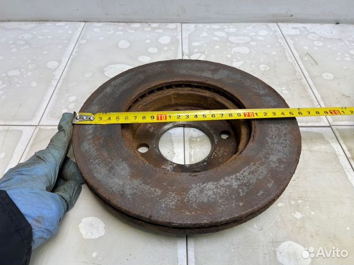 Диск тормозной передний Audi 90 B3 NG 1989
