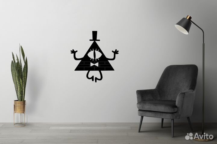 Панно / интерьерная картина, Билл, дерево