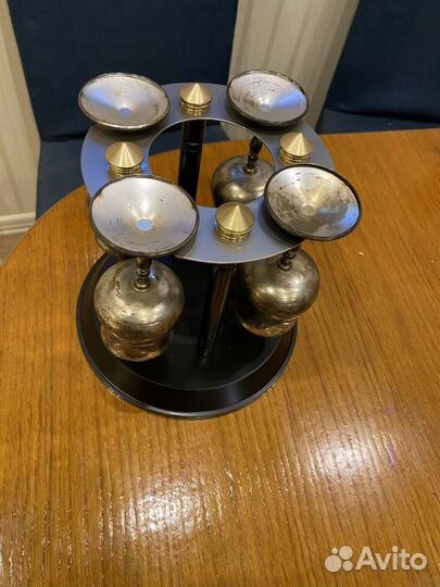 Бокалы из латуни