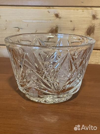 Вазы-салатники хрусталь СССР