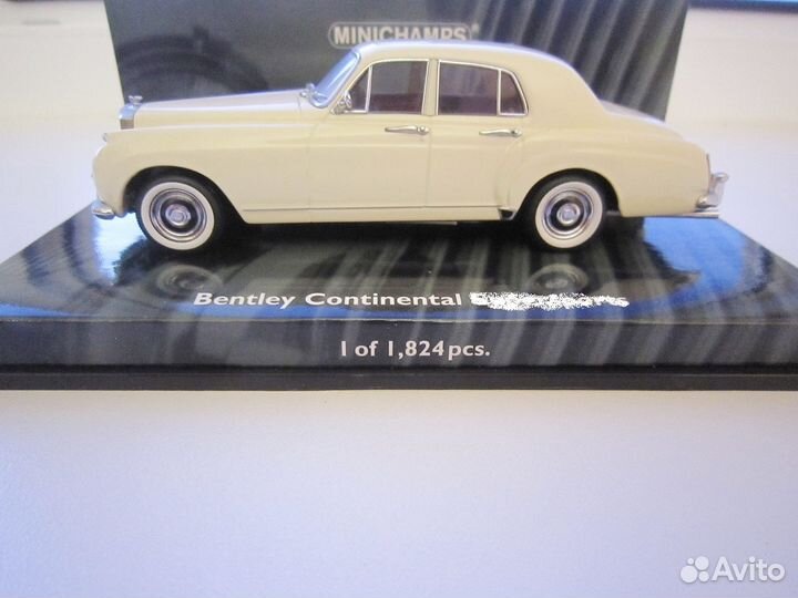 1:43 Bentley Continental S1 1956 слоновая кость