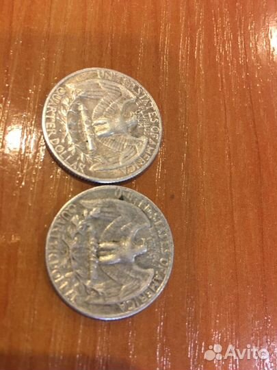 Коллекция монет quarter dollar liberty