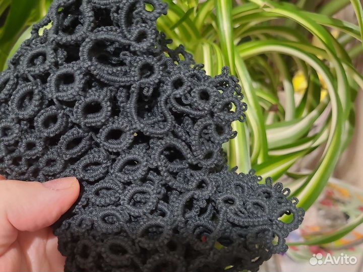 Кружевной воротник (фриволите)