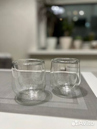 Чашки (стаканы) с двойными стенками