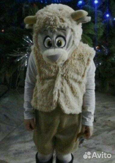 Новогодний барашек, оленёнок, дедушка