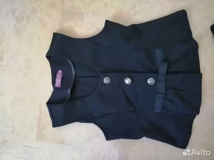 Школьная форма для девочки 134 синяя