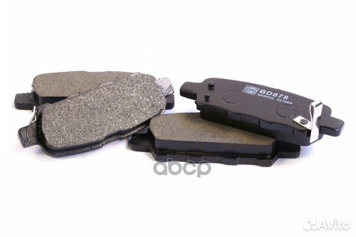 Тормозные колодки дисковые задние skoda Octavi