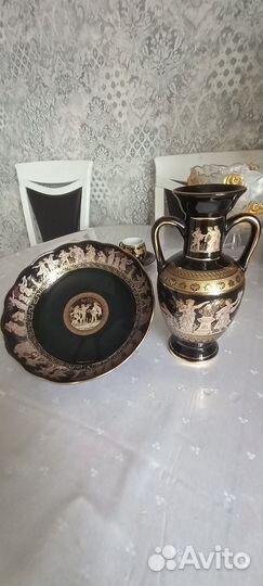 Кувшин + тарелка набор