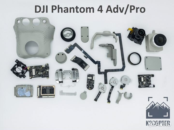 DJI Phantom 4 Advanced/Pro части подвеса