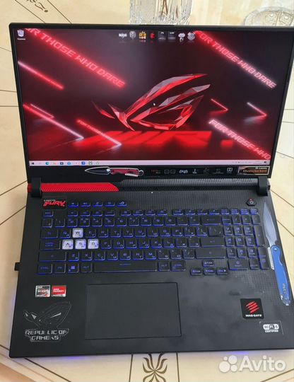 Ноутбук asus rog