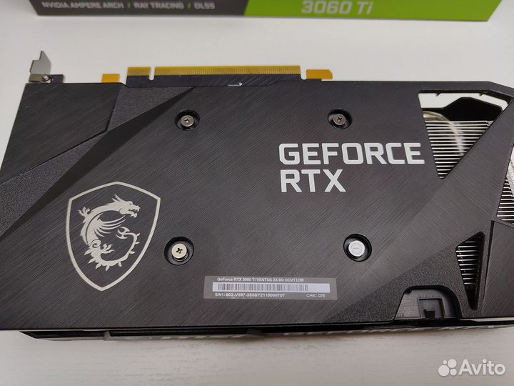 Видеокарта RTX 3060 ti