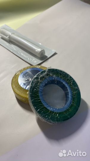 Маркер для доски белый IKEA + изолента