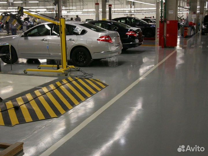 Промышленные полы. Наливной пол. Выезд Инженера 0Р