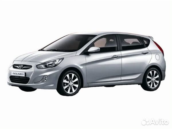 Фара противотуманная (дхо, Комплект) Hyundai Solaris 10-14, Accent 11-17