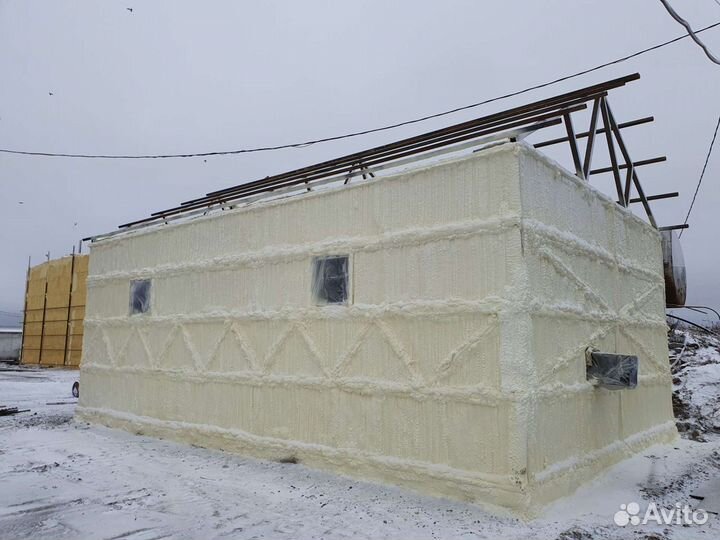 Утепление пенополиуретаном